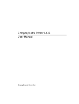Compaq LA36 Manuale utente