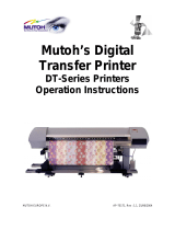 MUTOH DT-Series Operation Instructions Manual