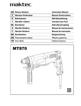 Maktec MT870 Manuale utente