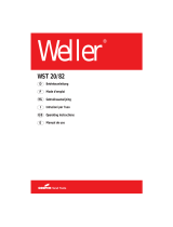 Weller WST 20/82 Operating Instructions Manual