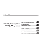 Malaguti PHANTOM MAX 125 Manuale del proprietario