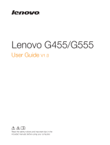 Lenovo G455 Manuale utente
