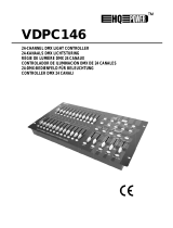 HQ Power 24-channel DMX light control panel Manuale utente