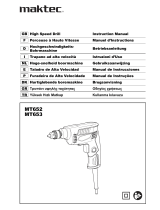 Maktec MT653 Manuale utente