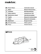 Maktec MT111 Manuale utente