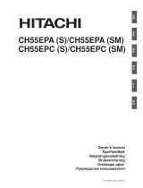 Hitachi CH55EPA (SM) Manuale del proprietario