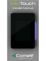 Comelit Minitouch Installer Manual
