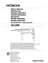 Hitachi Koki USA DH22PB Manuale utente
