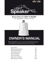 Ebode LightSpeaker Manuale del proprietario