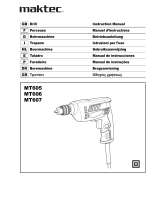 Maktec MT606 Manuale utente