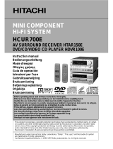 Hitachi HCUR700E Manuale utente