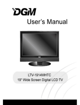 DGM LTV-1914WHTC Manuale utente