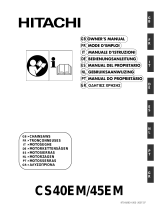 Hitachi CS45EM Manuale del proprietario