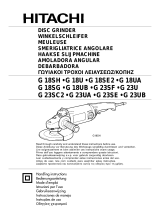Hitachi G18SG Manuale del proprietario