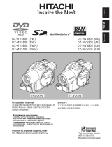 Hitachi DZ-MV580E (UK) Manuale utente