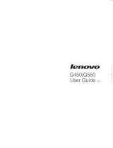 Lenovo 29583BU - G550 15.6" T6500 4GB 320GB HDD Manuale utente