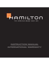 Hamilton caliber 251.272 Manuale utente