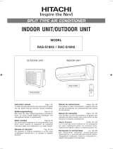 Hitachi RAC-18EH1 Manuale utente