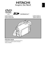 Hitachi DZMV350EUK Manuale utente