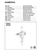 Maktec MT621 Manuale utente