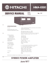 Hitachi HMA-8300 Manuale utente