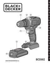 Black & Decker BCD002 Manuale utente