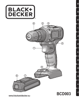 Black & Decker BCD003 Manuale del proprietario