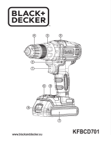 Black & Decker KFBCD701 Manuale utente