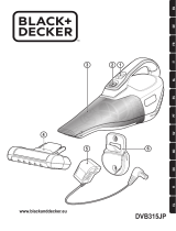 Black & Decker Aspirateur À Main Dvb315jp Spécial Animaux Manuale utente