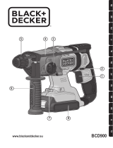 BLACK+DECKER BCD900 Manuale utente