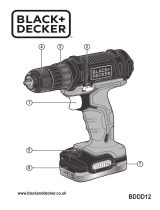Black & Decker BDDD12 Manuale utente