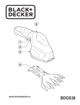 Black & Decker BDGS36 Manuale utente