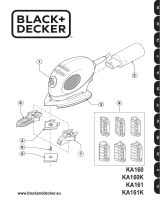 BLACK+DECKER KA160 Manuale utente
