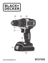 Black & Decker BCD700S Manuale utente