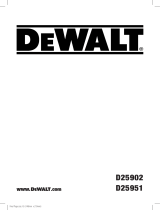 DeWalt D25951K Manuale utente