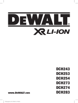 DeWalt DCH273 Manuale utente