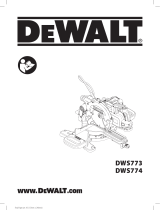 DeWalt DWS774 Manuale utente