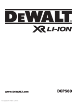DeWalt DCP580 Manuale utente