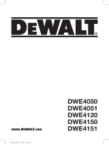 DeWalt DWE4050 Manuale utente