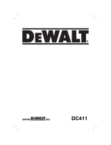DeWalt DC 411 Manuale del proprietario