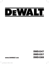 DeWalt DWE4347 Manuale utente