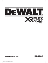 DeWalt DCG200 Manuale utente