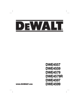 DeWalt DWE4597 Manuale utente