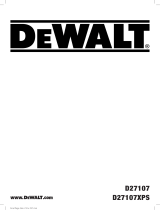 DeWalt D27107 Manuale utente