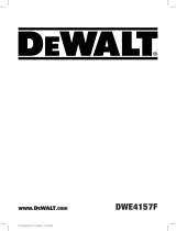 DeWalt DWE4157F Manuale utente