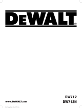 DeWalt DW712N Manuale utente