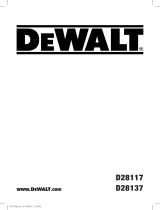 DeWalt D28137 Manuale utente