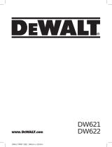 DeWalt DW622 Manuale utente