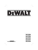 DeWalt DC232K Manuale del proprietario