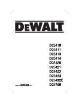 DeWalt D28423 Manuale utente